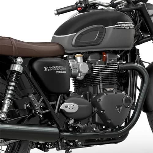 Bonneville T120 Black Model For the Ride